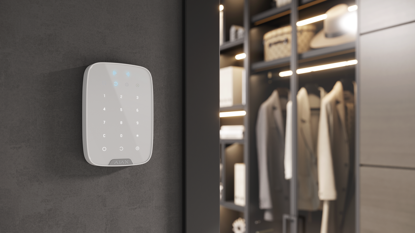 Bedienteil - Ajax KeyPad Plus - Rauchmeldershop.at