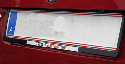 122 Feuerwehr - Nummerntafelunterlage - Rauchmeldershop.at