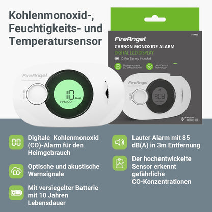 FireAngel Kohlenmonoxid-Melder