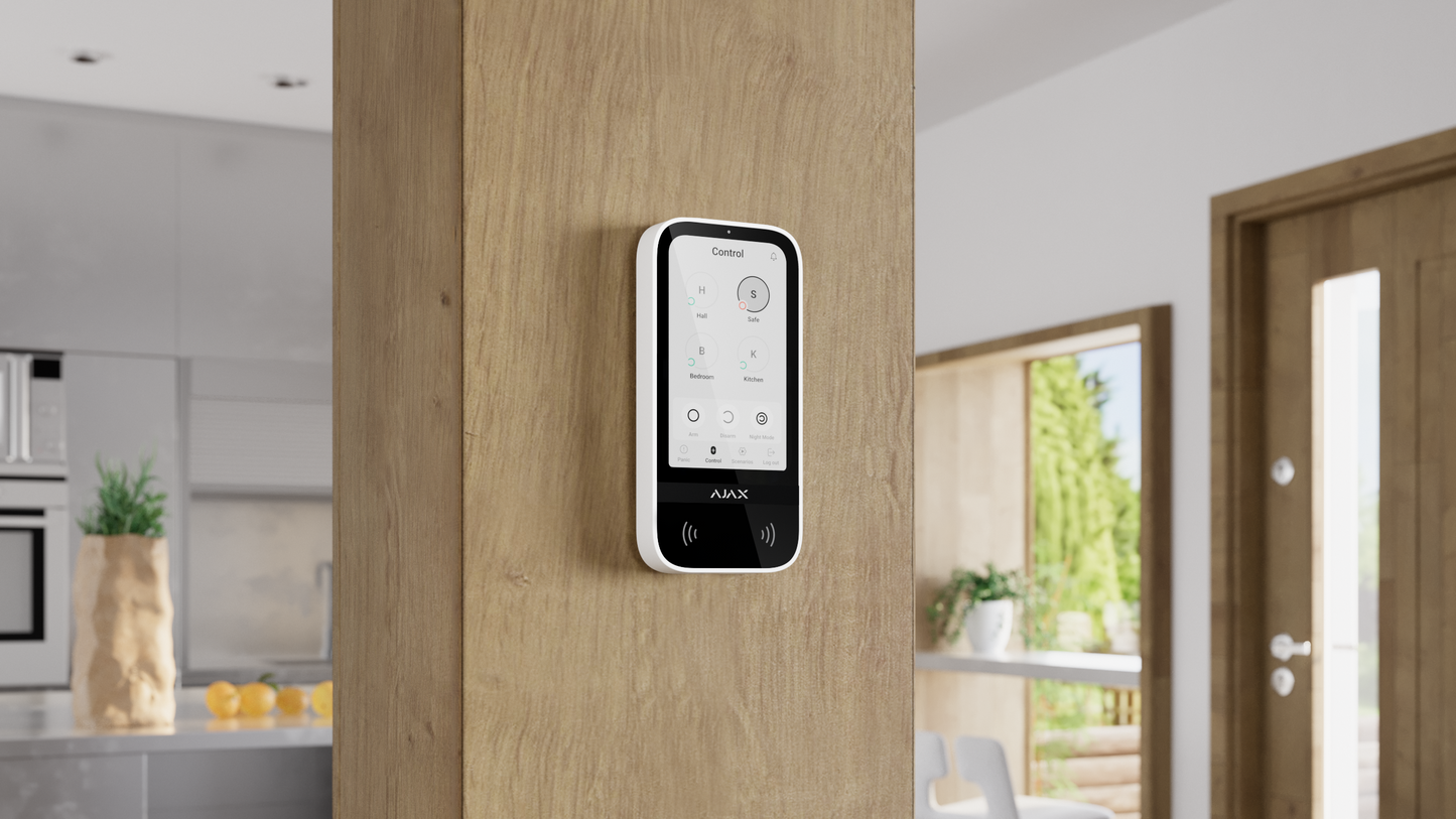 Schaltzentrale - Ajax KeyPad TouchScreen