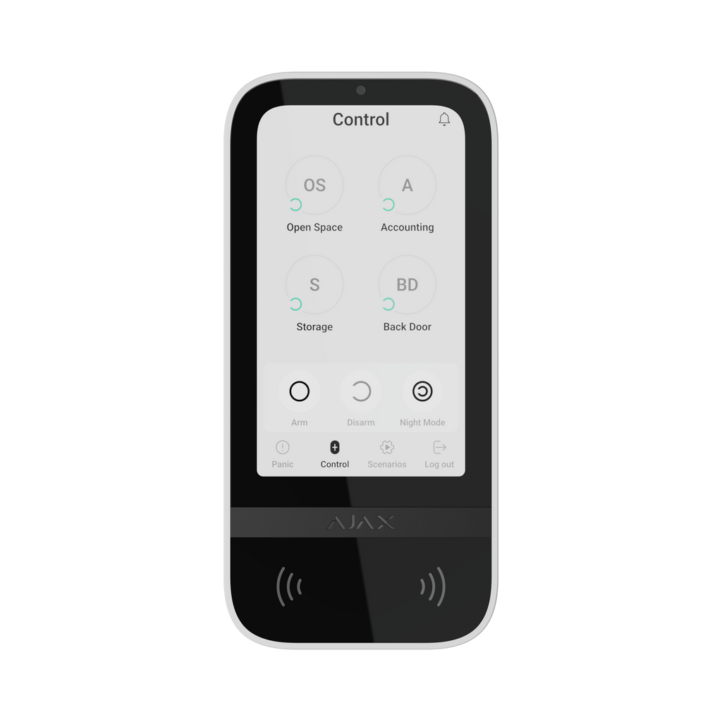 Ajax Systems Schaltzentrale - Ajax KeyPad TouchScreen Baseline