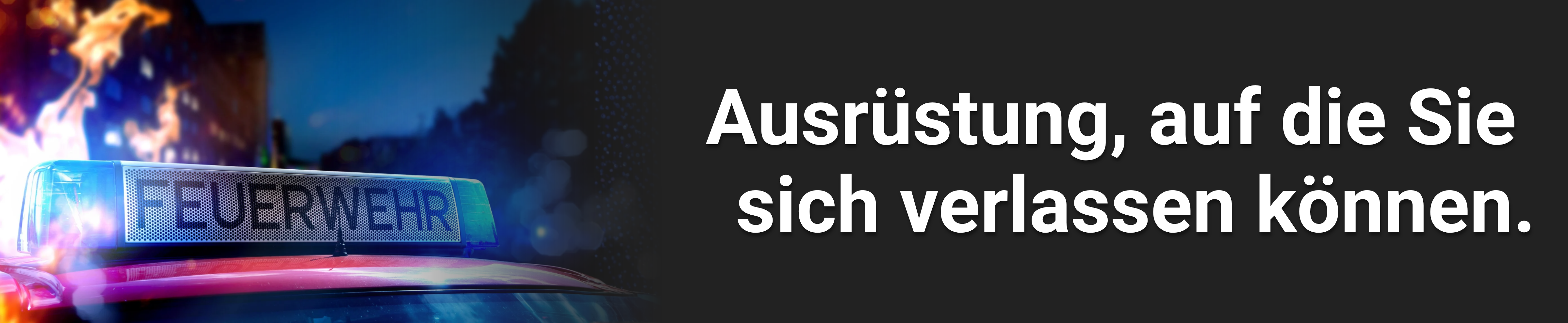 Feuerwehrzubehör Banner