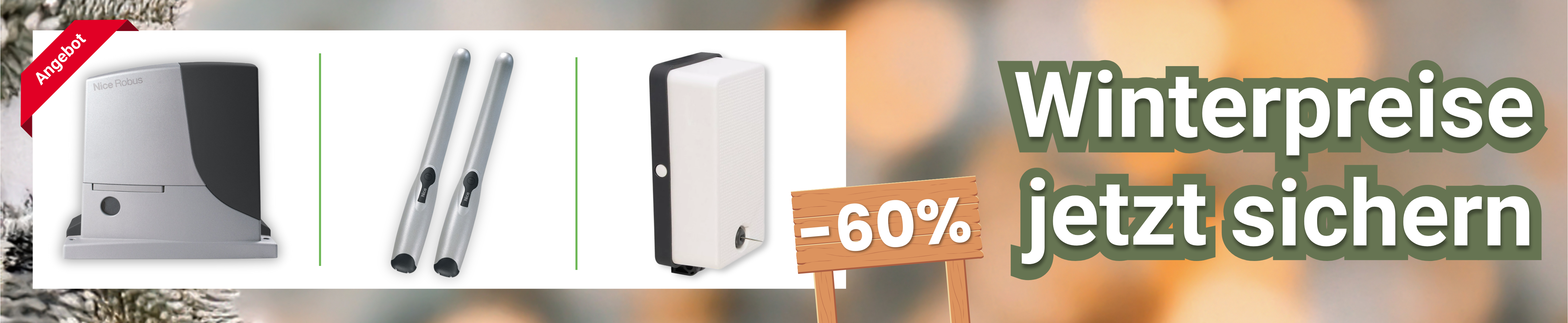 Top Angebote: Fallen Flocken, fallen Preise ❄️ Banner