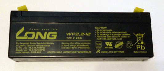 BATTERY 12 Volt 2.2 Ah